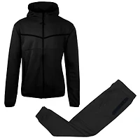 Galaxy by Harvic Men's Tech Fleece Hoodie and Jogger 2 Piece Set