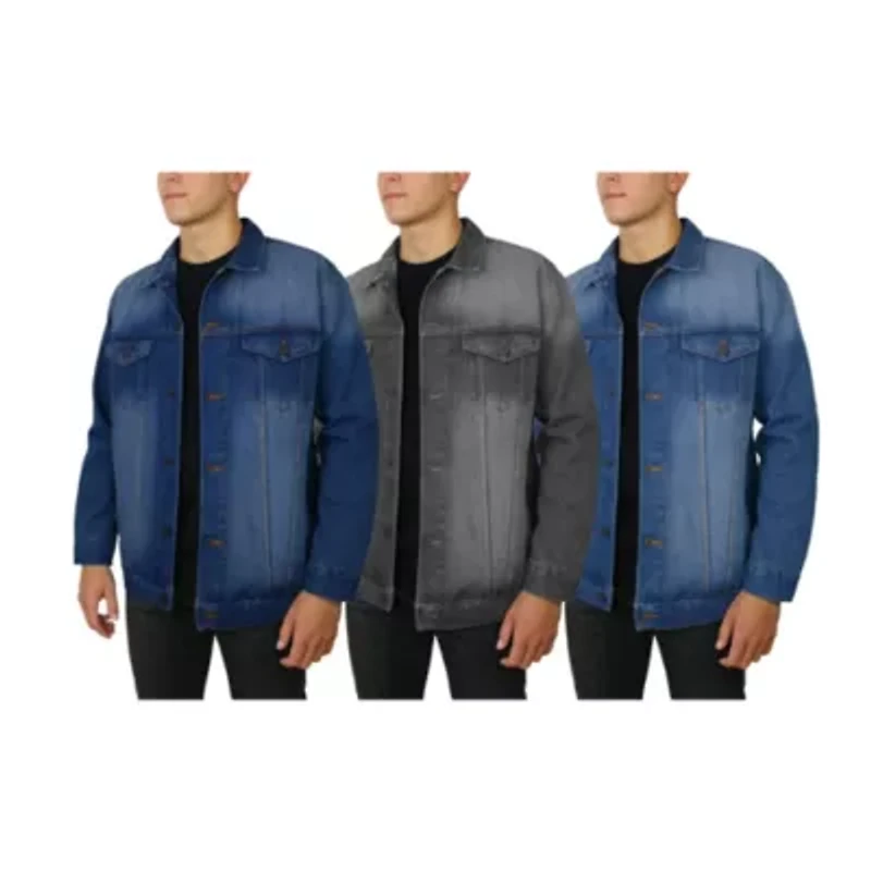 Galaxy Formaker Men's Hooded Varsity Jacket w/ Detachable Hood