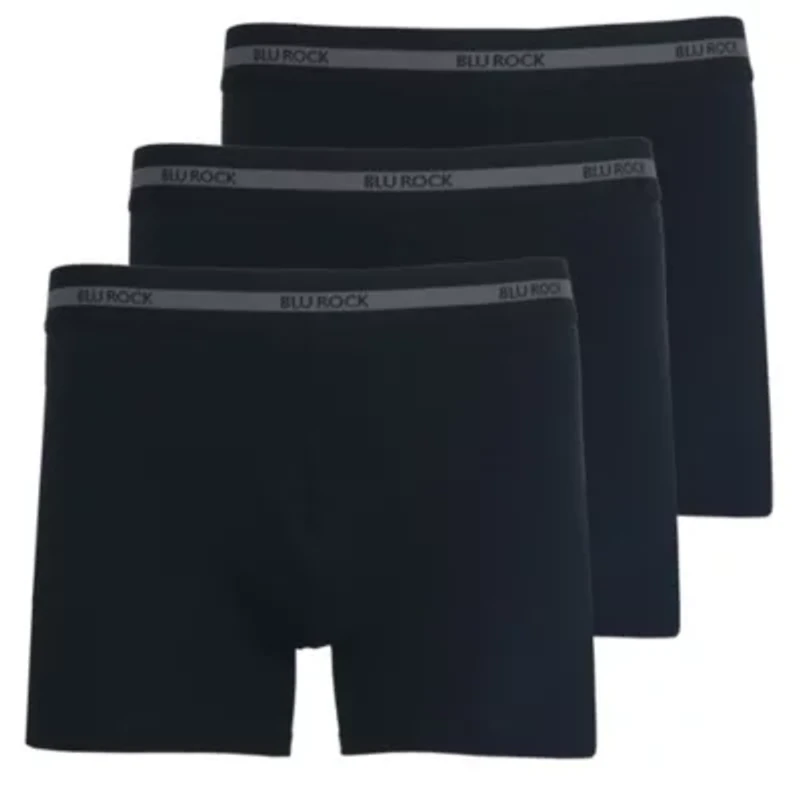 Men's Cotton Flex Stretch Boxer Briefs- Pack