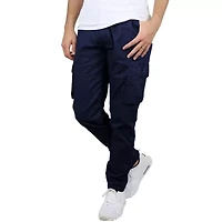 Men's Flex-Stretch Cotton Cargo Pants, 31-Inch Inseam