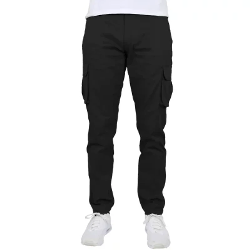 Men's Flex-Stretch Cotton Cargo Pants, 31-Inch Inseam