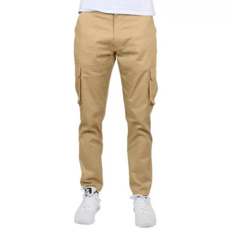 Men's Flex-Stretch Cotton Cargo Pants, 31-Inch Inseam - Comfortable and Durable