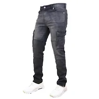Blue Ice Men's Stretch Cargo Pocket Jeans