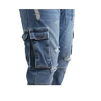 Blue Ice Men’s Stretch Cargo Carpenter Jean Jogger