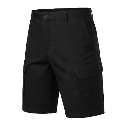 Blu Rock Men's Cotton Flex-Stretch Cargo Shorts