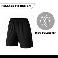 3-Pack Men's Classic Poly Tech Lounge Shorts (S-3XL)