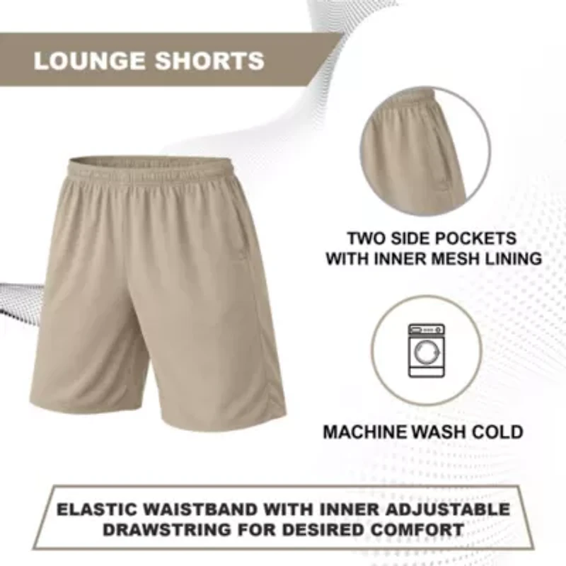 Men's Classic Poly Tech Lounge Shorts (S-3XL)