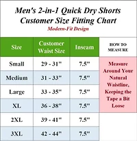 Jump Start Men’s 6-Pocket All Motion Stretch Utility Shorts