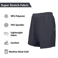 Jump Start Men’s 6-Pocket All Motion Stretch Utility Shorts