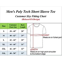 Jump Start Men's Poly Tech Short Sleeve Crew Neck Tee-3 Pack