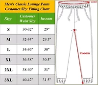 Blue Ice Men's Modern Fit Classic Lounge Pants-5 Pack