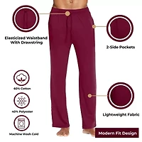 Blue Ice Men's Modern Fit Classic Lounge Pants-5 Pack