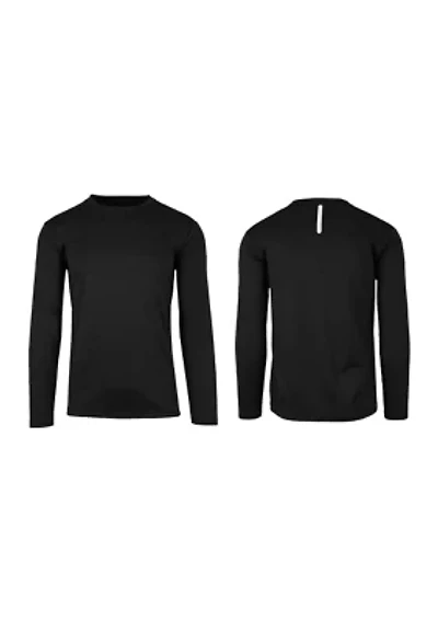Men's Moisture-Wicking Long Sleeve Performance T-Shirt