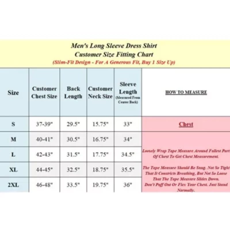 Men's Slim Fit Long Sleeve Stretch Printed Dress Shirts