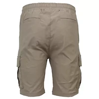 Galaxy By Harvic Men’s Slim Fit Super Flex Stretch Cargo Jogger Shorts