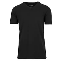Blu Rock Men's Short Sleeve V-Neck Cotton Stretch Tees