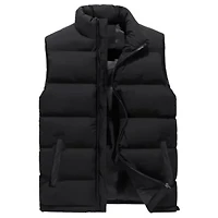 Spire By Galaxy Men's Modern Fit Heavyweight Puffer Bubble Vest