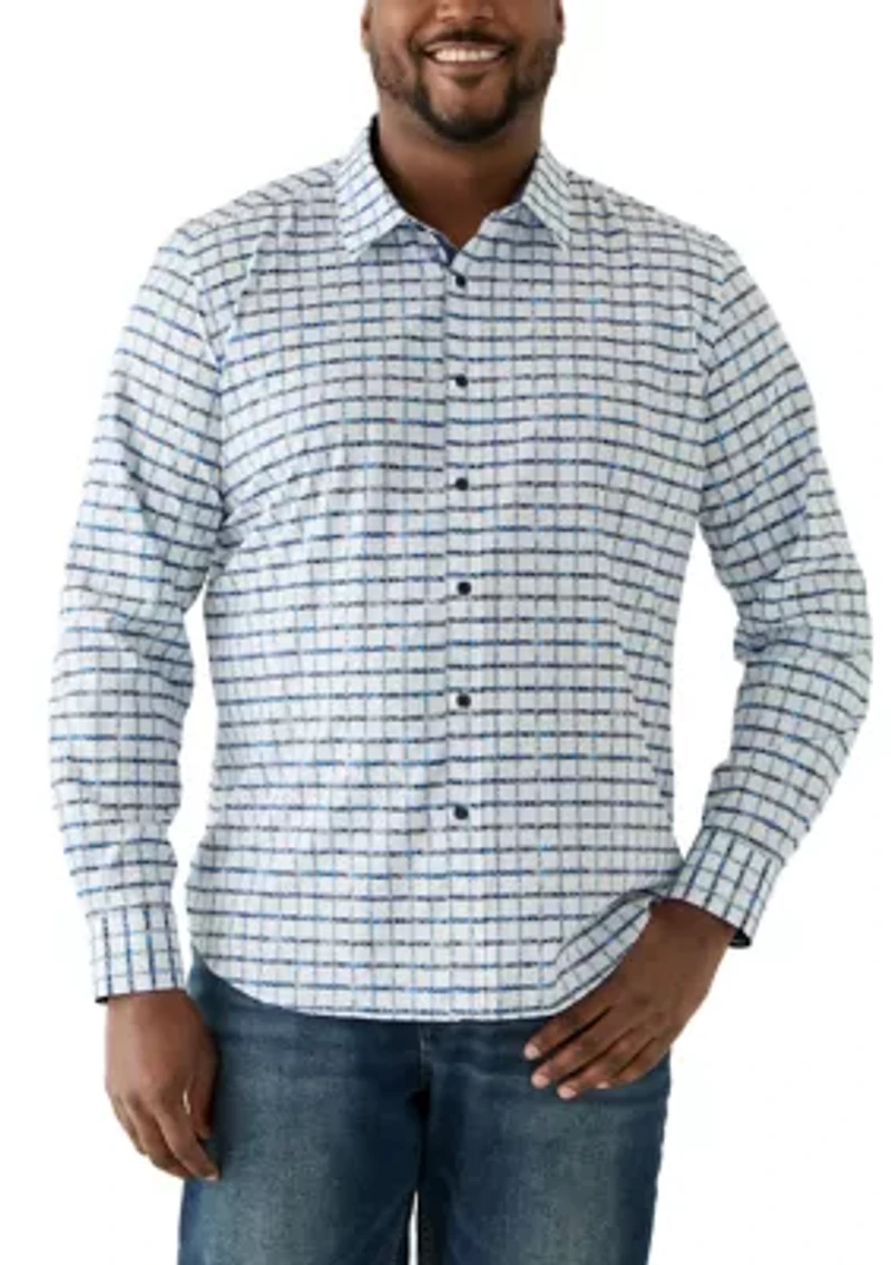 Big & Tall Printed Woven Shirt