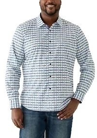 Big & Tall Printed Woven Shirt