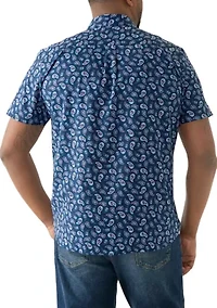 Big & Tall Paisley Woven Shirt