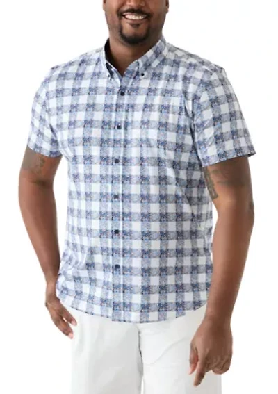 Big & Tall Printed Woven Shirt