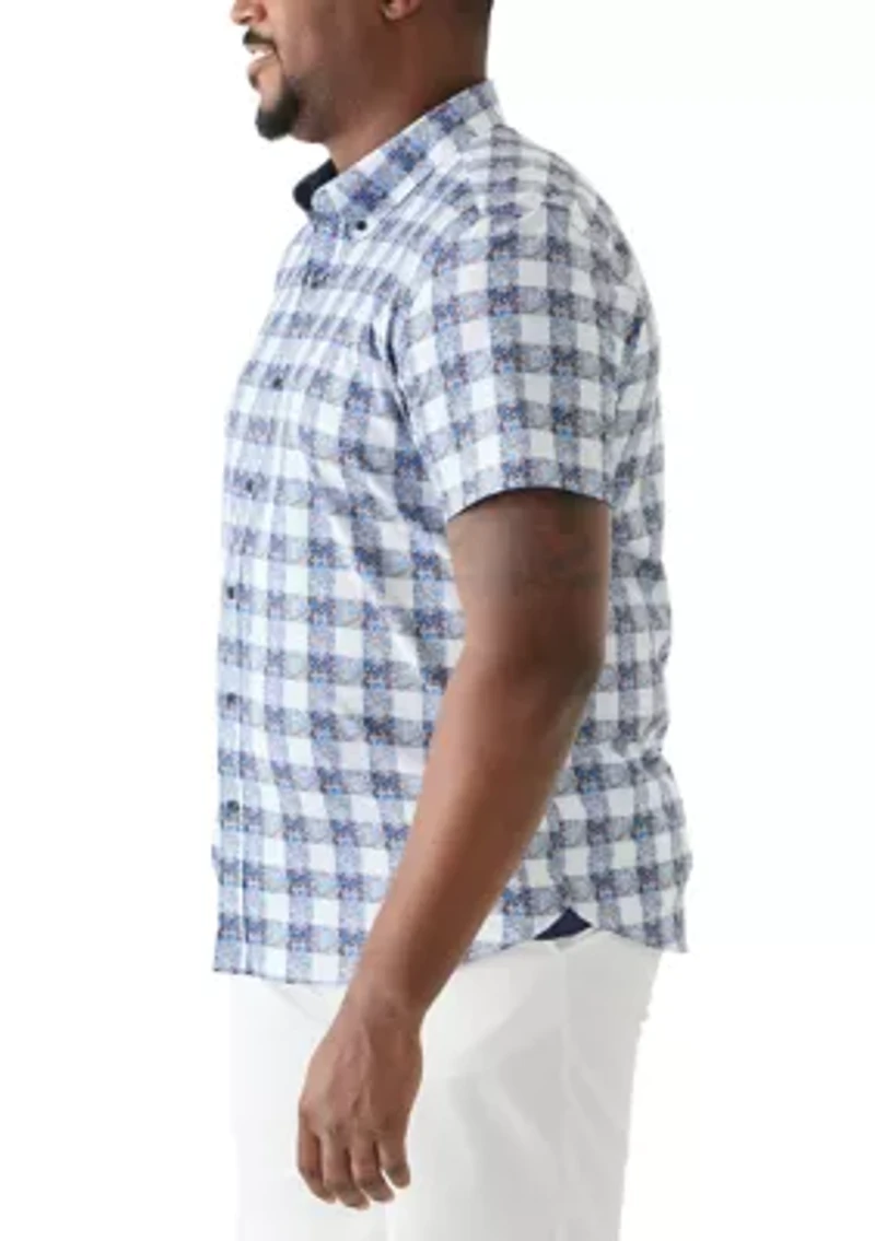 Big & Tall Printed Woven Shirt
