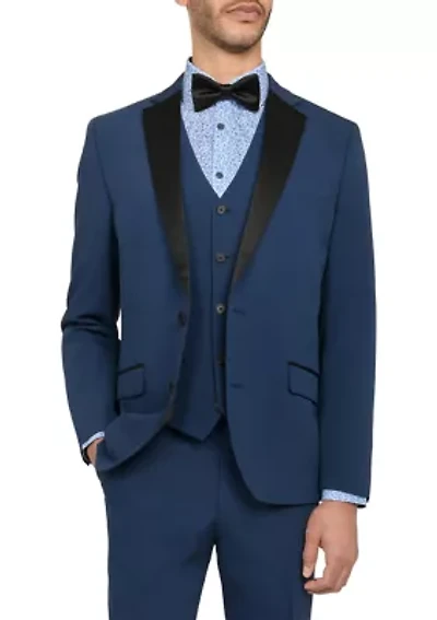 Men's Slim Fit Blue Tuxedo Jacket