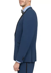 Men's Slim Fit Blue Tuxedo Jacket