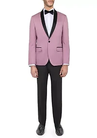 Men's Slim Fit Mauve Pink Occasion Tuxedo Jacket