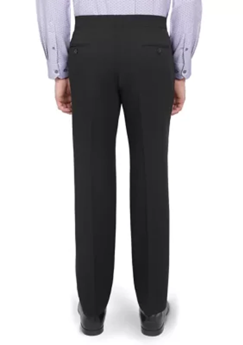 Men's Slim Fit Black Tuxedo Pants