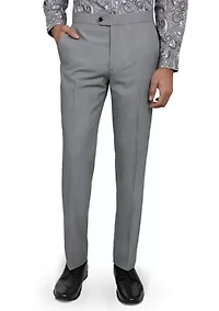 Men's Slim Fit Gray Tuxedo Pants
