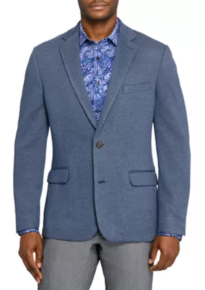 Men's Herringbone Knit Jacket