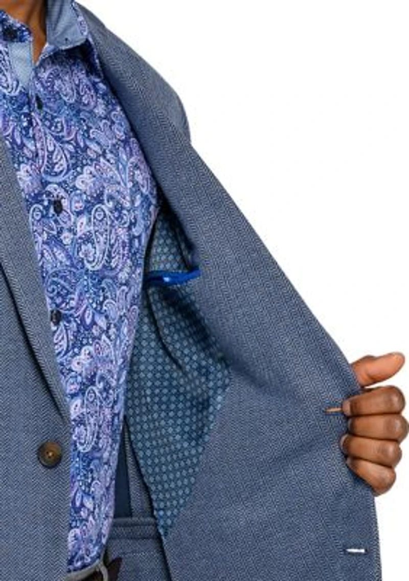 Men's Herringbone Knit Jacket