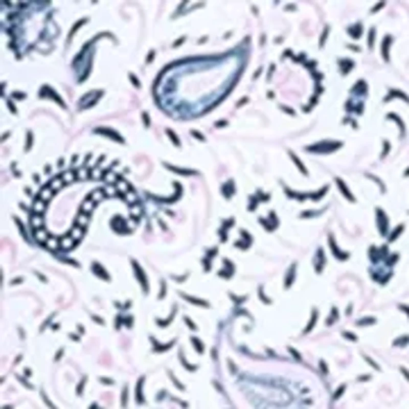 Men's Slim Fit Paisley Performance Stretch Dress Shirt