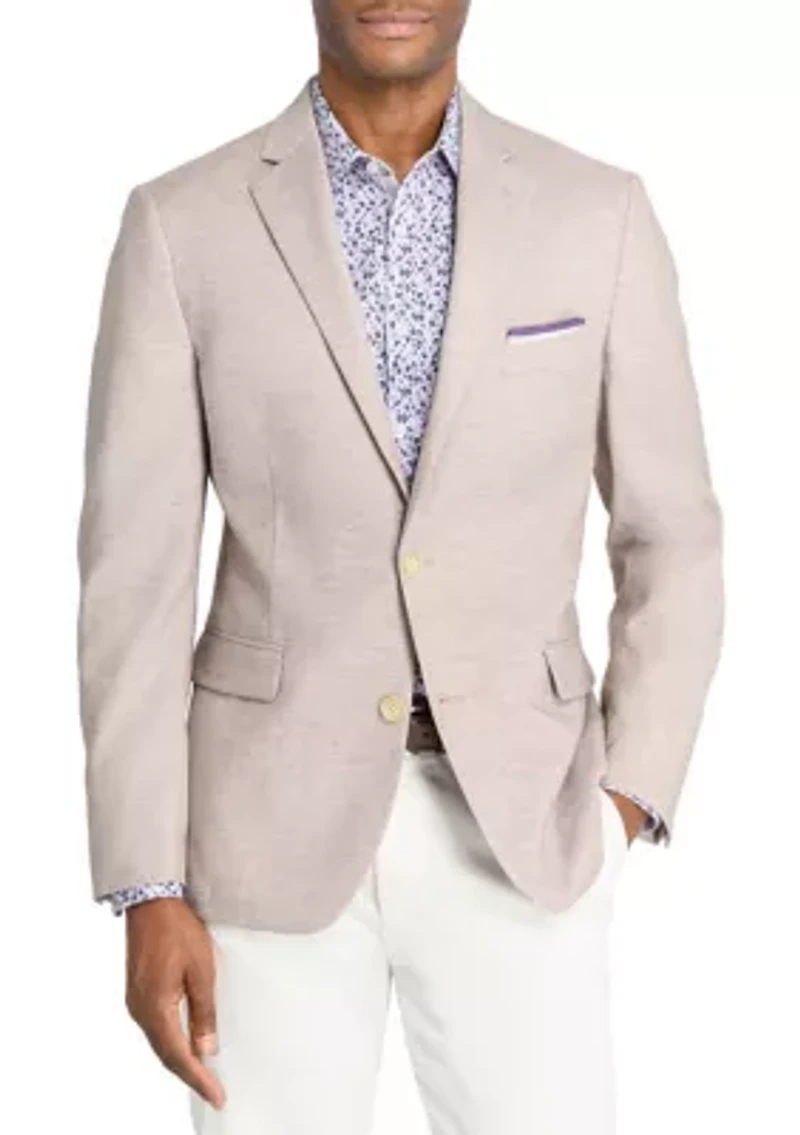 Men's Lino Solid Stretch Blazer