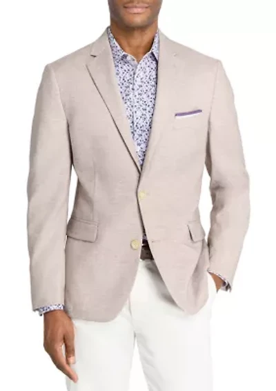 Men's Lino Solid Stretch Blazer