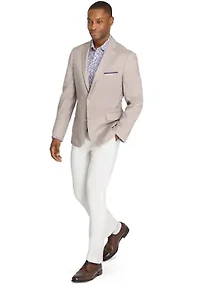 Men's Lino Solid Stretch Blazer