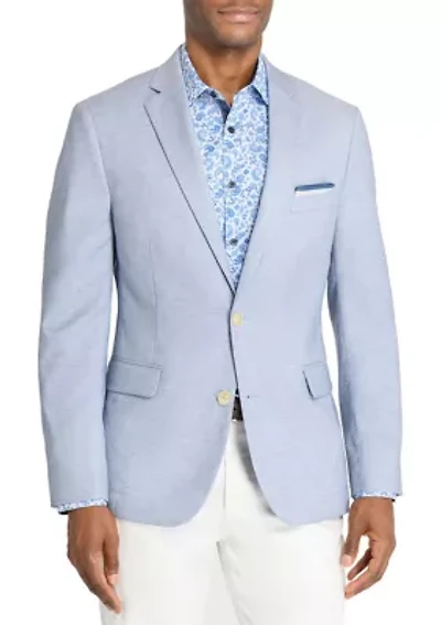 Men's Lino Solid Stretch Blazer