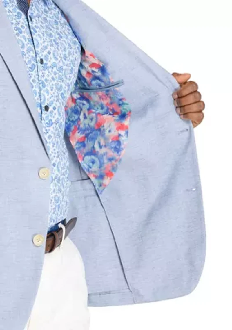 Men's Lino Solid Stretch Blazer