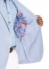 Men's Lino Solid Stretch Blazer