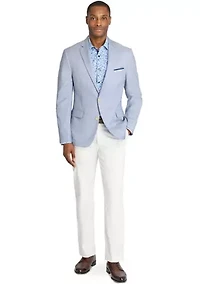 Men's Lino Solid Stretch Blazer