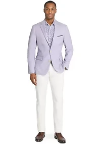 Men's Lino Solid Stretch Blazer