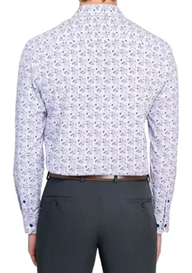 Men's Paisley Long Sleeve Shirt
