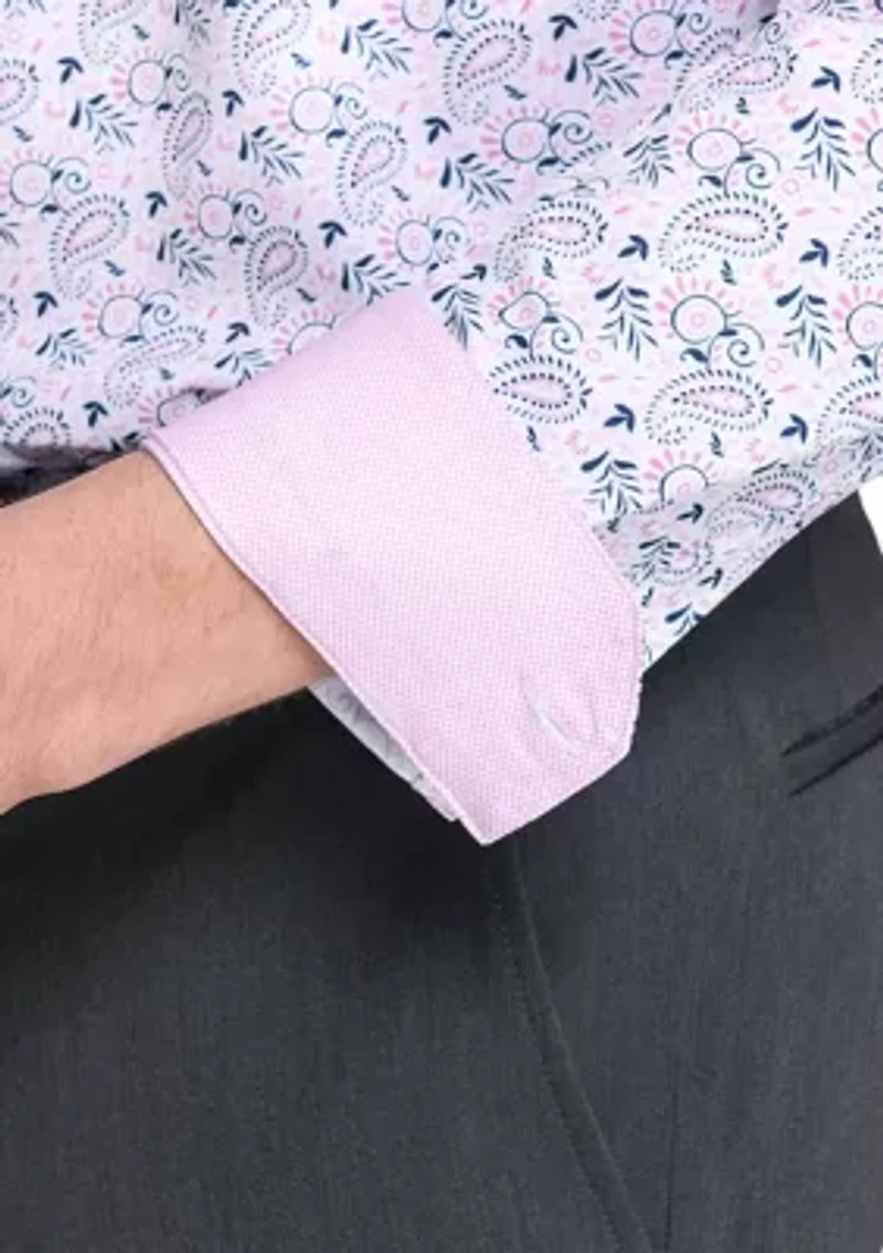 Men's Paisley Long Sleeve Shirt