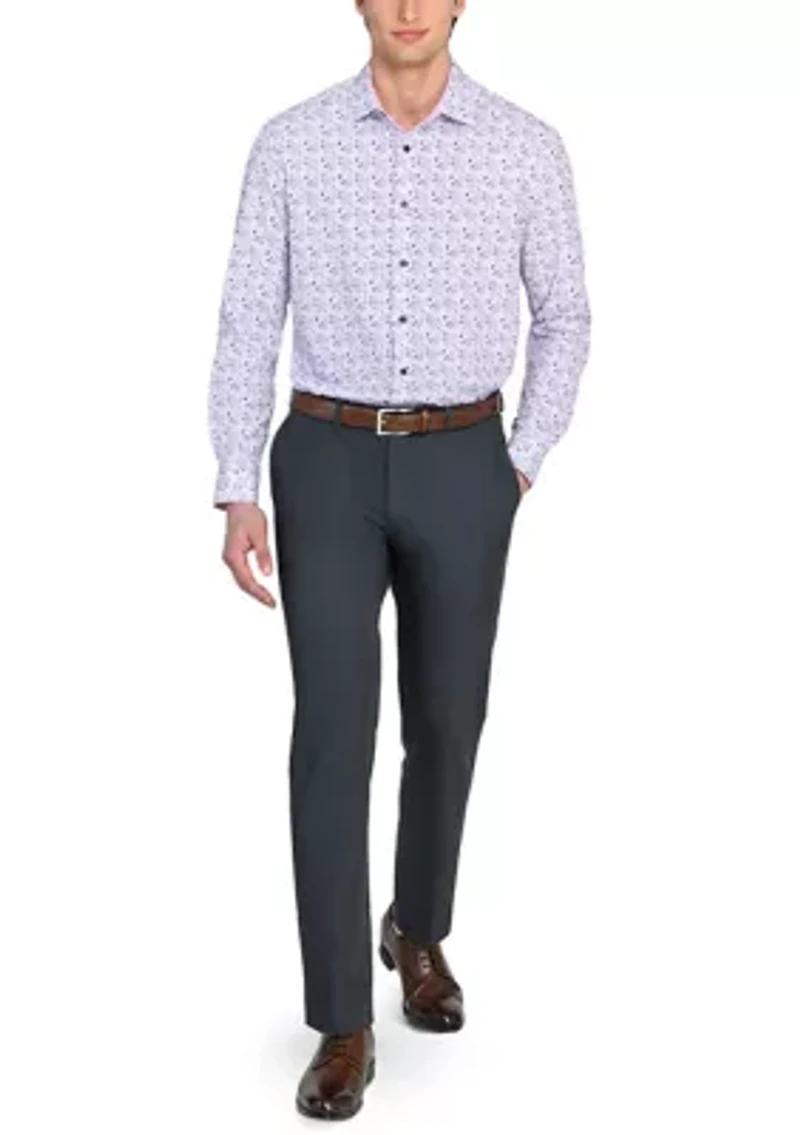 Men's Paisley Long Sleeve Shirt