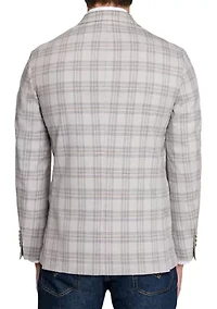 Men's Plaid Suit Jacket