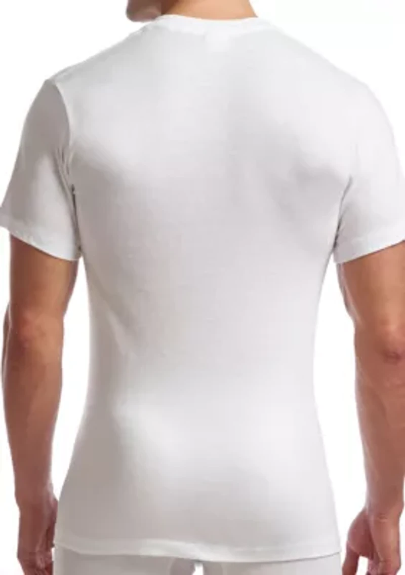 Supreme Cotton Blend V-Neck Undershirt-2 Pack