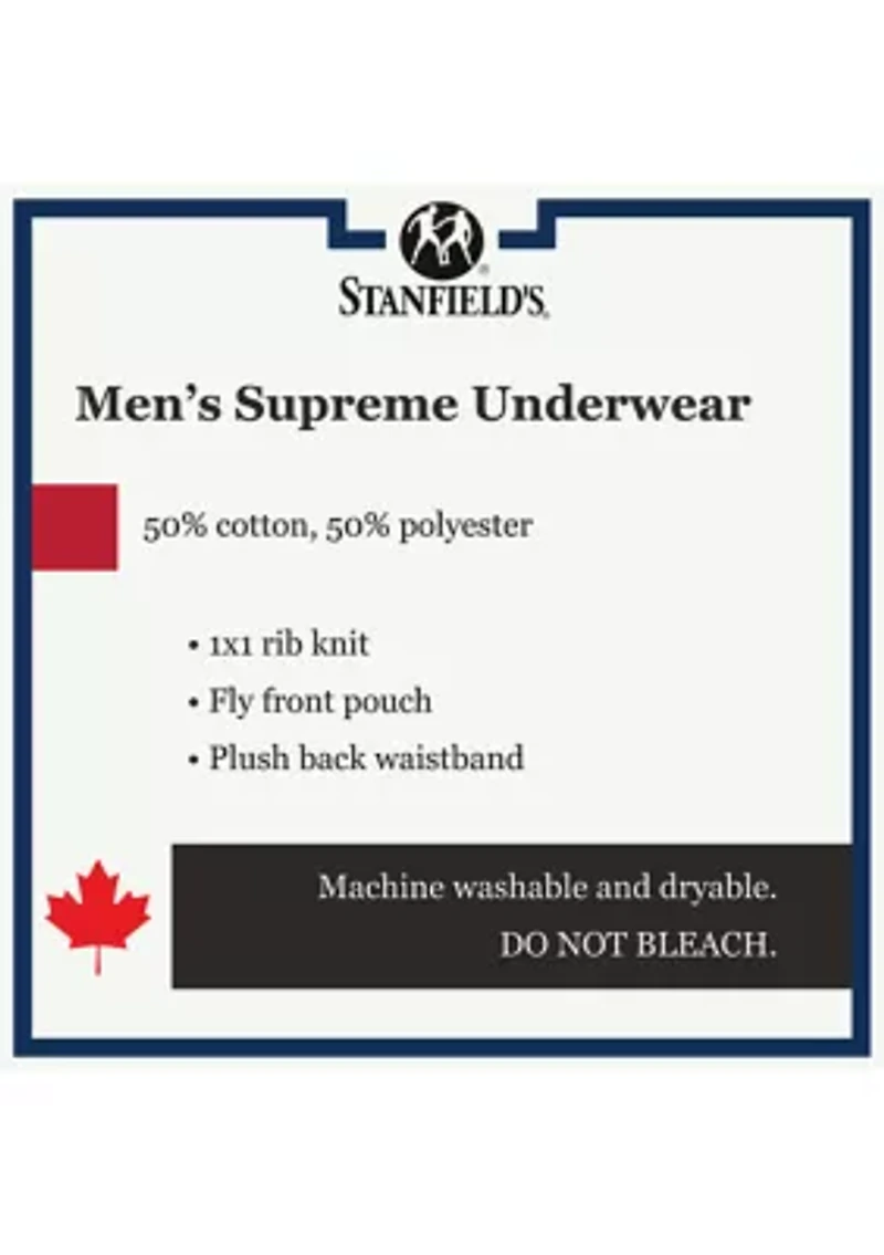 Supreme Cotton Blend Brief Underwear-2 Pack