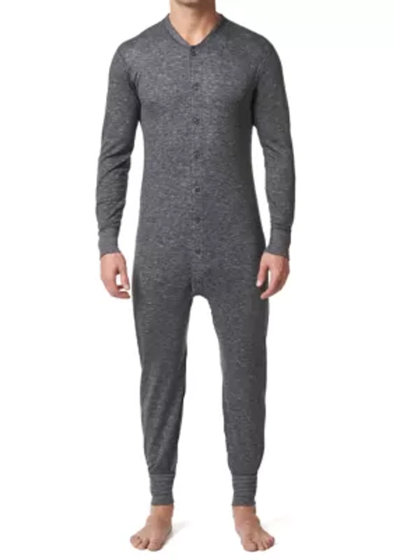 Two Layer Wool Thermal Long Johns Underwear