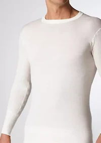 Superwash Wool Thermal Long Sleeve Undershirt